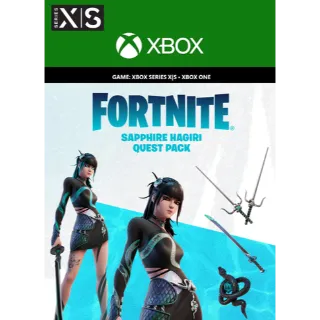 Fortnite - Sapphire Hagiri Quest Pack