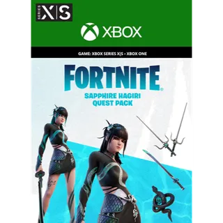 Fortnite - Sapphire Hagiri Quest Pack