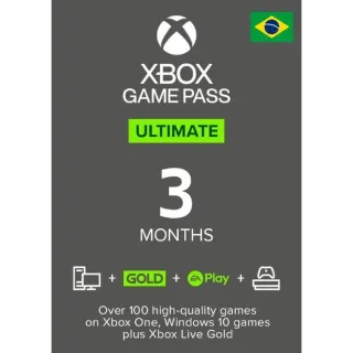 Xbox Game Pass Ultimate 3 Months - Brazil 🇧🇷