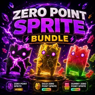 ZERO POINT SPRITE BUNDLE - ZERO POINT/GUMMY ZP/GOLD ZP/GALAXY ZP