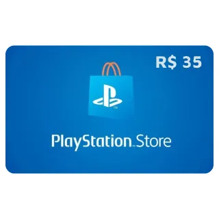 Playstation Store R$35.00 BRL Gift Card