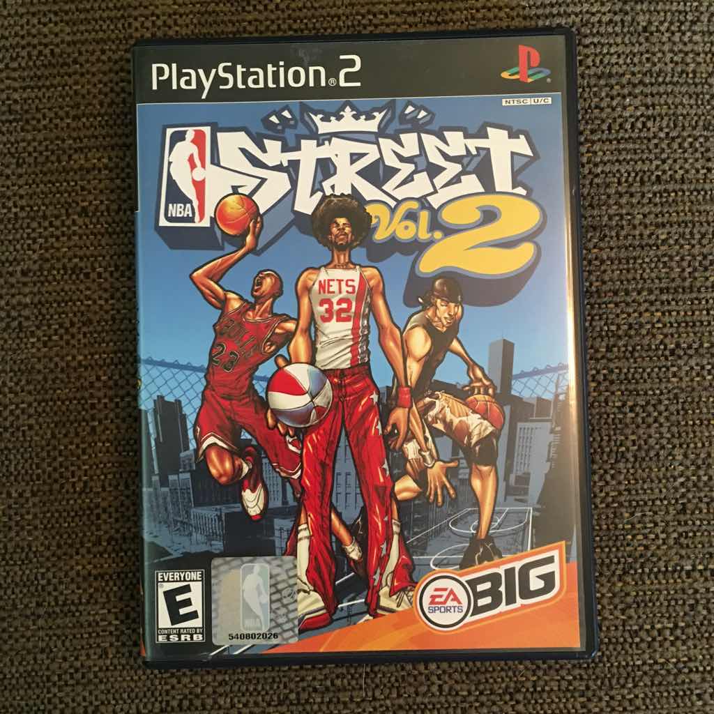 nba street vol 2 ps2 for sale