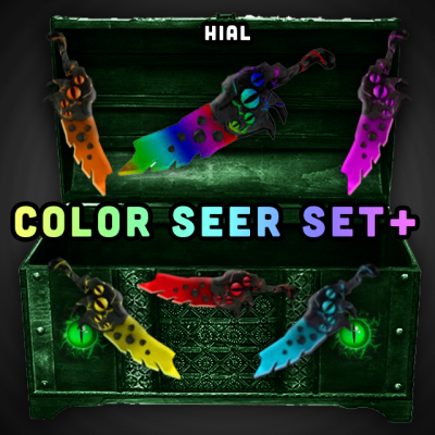 Mm2 Painted Seer Set In Game Items Gameflip - koi pond roblox