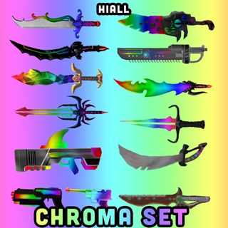 Gear  mm2 chroma luger - Game Items - Gameflip