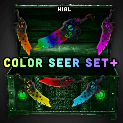 Mm2 Painted Seer Set In Game Items Gameflip