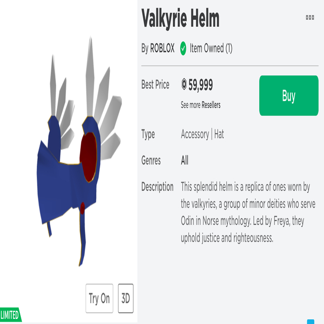 Trading For Valkyrie Roblox