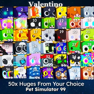 50x Huges From Your Choice