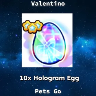 10x Hologram Egg