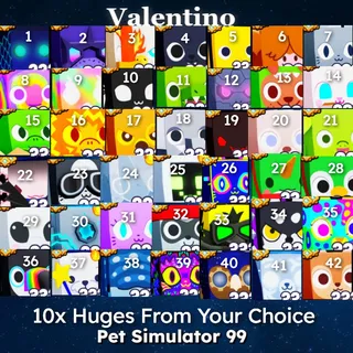 10x Huges From Your Choice