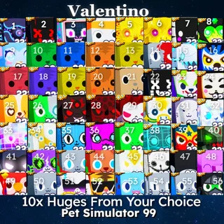 10x Huges From Your Choice