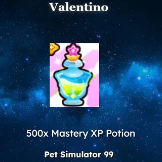 500x Mastery XP Potion