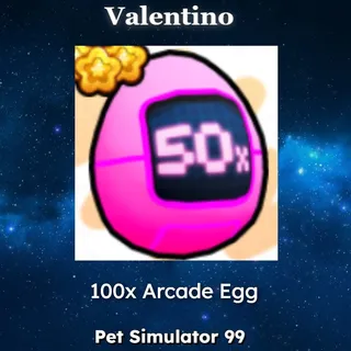 100x Arcade Egg