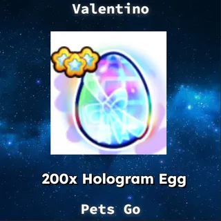 200x Hologram Egg