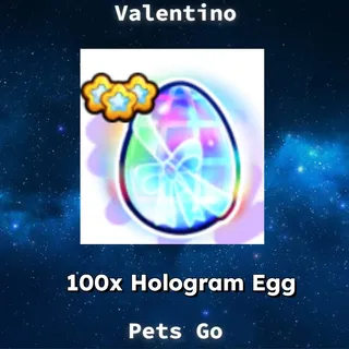 100x Hologram Egg