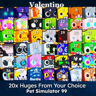 20x Huges From Your Choice