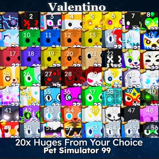 20x Huges From Your Choice