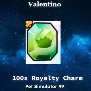 100x Royalty Charm