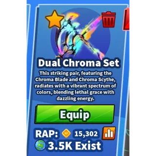 dual chroma set 