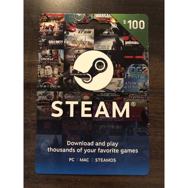 $100.00 Steam Gift Card - Steam Gift Cards - Gameflip