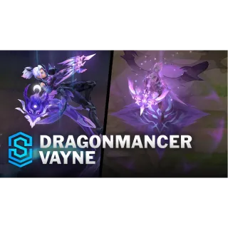 LoL Dragonmancer Vayne Skin + Champion Bundle