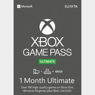 XBOX GAME PASS ULTIMATE ONE MONTH