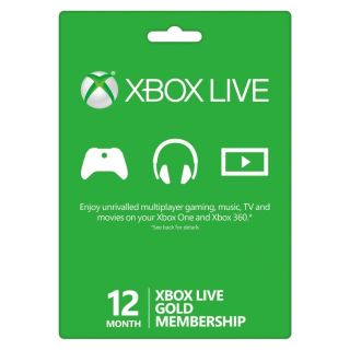 XBOX LIVE GOLD 12 MONTH (4 of xbox live 3 month)