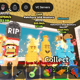 ketchuru and musturu 53M