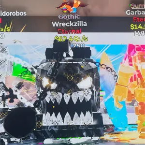 Wreckzilla Gothic maxed
