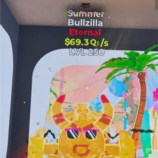 Summer bullzilla
