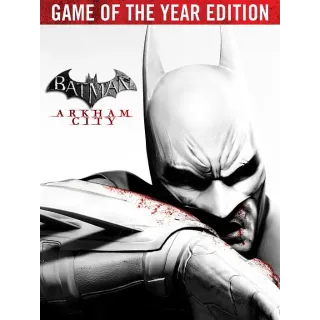 Batman: Arkham City - Game of the Year Edition / Steam Key