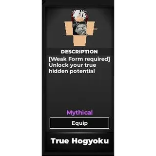 True Hogyoku - Type soul