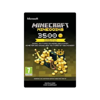 3500 Minecoins (Android, iOS, Windows, xBox, Nintendo Switch)