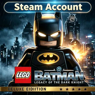 LEGO Batman: Legacy of the Dark Knight Deluxe Edition PC Steam Account (Full Access) - ⚡Instant Delivery!⚡