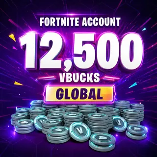 Fortnite 12500 Vbucks Account V-BUCKS ⚡Instant Delivery!⚡