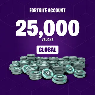 Fortnite 25000 Vbucks Account V-BUCKS ⚡Instant Delivery!⚡