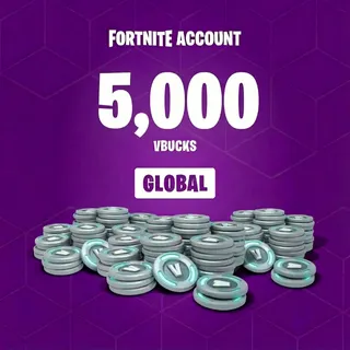 Fortnite 5000 Vbucks Account V-BUCKS ⚡Instant Delivery!⚡