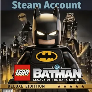 LEGO Batman: Legacy of the Dark Knight Deluxe Edition PC Steam Account (Full Access) - ⚡Instant Delivery!⚡