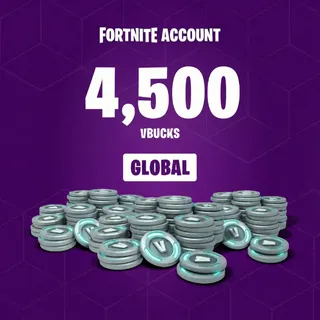 Fortnite 4500 Vbucks Account V-BUCKS ⚡Instant Delivery!⚡
