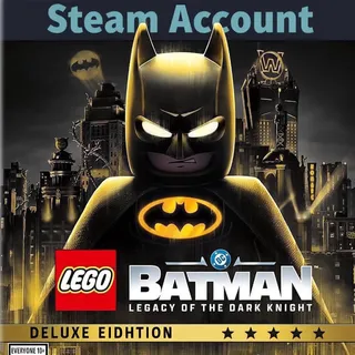 LEGO Batman: Legacy of the Dark Knight Deluxe Edition Steam Account (Full Access) - ⚡Instant Delivery!⚡