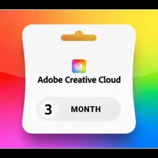 Adobe Creative Cloud 3 Month Key - GLOBAL ⚡INSTANT DELIVERY⚡