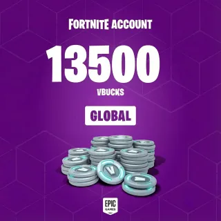 Fortnite 13500 Vbucks Account V-BUCKS ⚡Instant Delivery!⚡