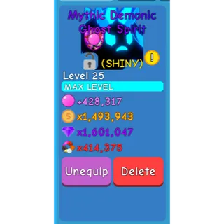  Duped SM demonic Ghost spirit/ og bgs