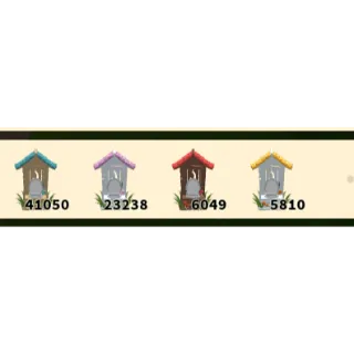 10,000 EACH OF EVERY OUTHOUSE (ISLANDS)