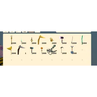 1000 ANY WEAPON ISLANDS CHEAP