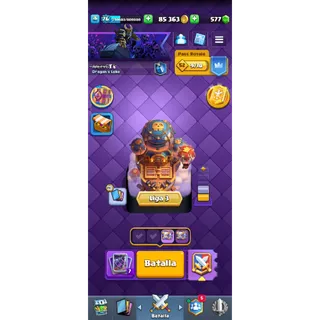 CUENTA DE CLASH ROYALE
