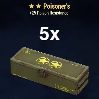 Poisoners Mod box 5x