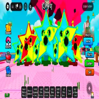 Starfruit 7x Double Mutation 3kg-5kg Neon Mutation