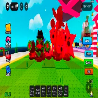 Pvb Secret Plants Ruby Mutation ( Kelp, King, Kiwi, Brussel And Starfruit)