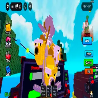 BRUSSEL SPROUT (GOLD+FOGGY) MUTATION 7KG 1.3M DPS MAX LEVEL