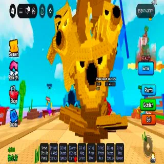 Brussel Sprout Gold Mutation 6.4kg 686.4k DPS level 10